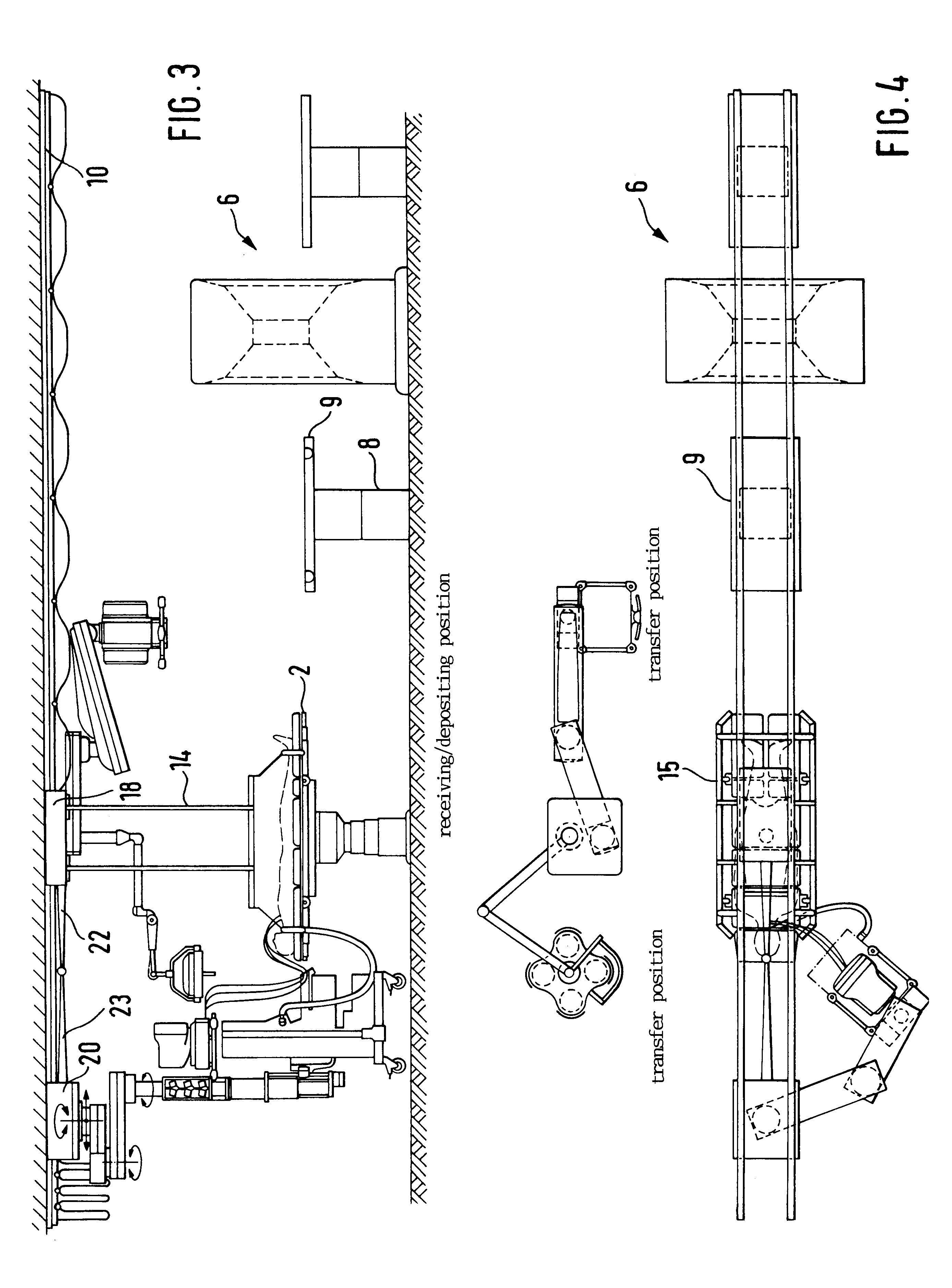 Operating apparatus comprising an operating support post with a detachable operating table top