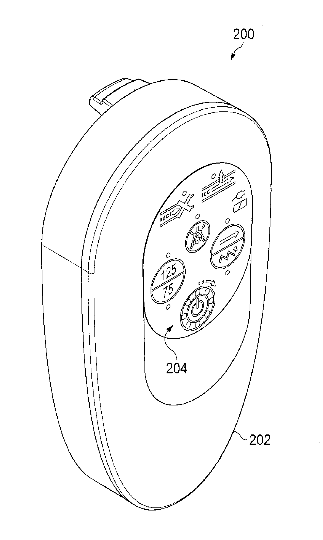 Therapy apparatus with integrated fluid conductors and noise attenuation