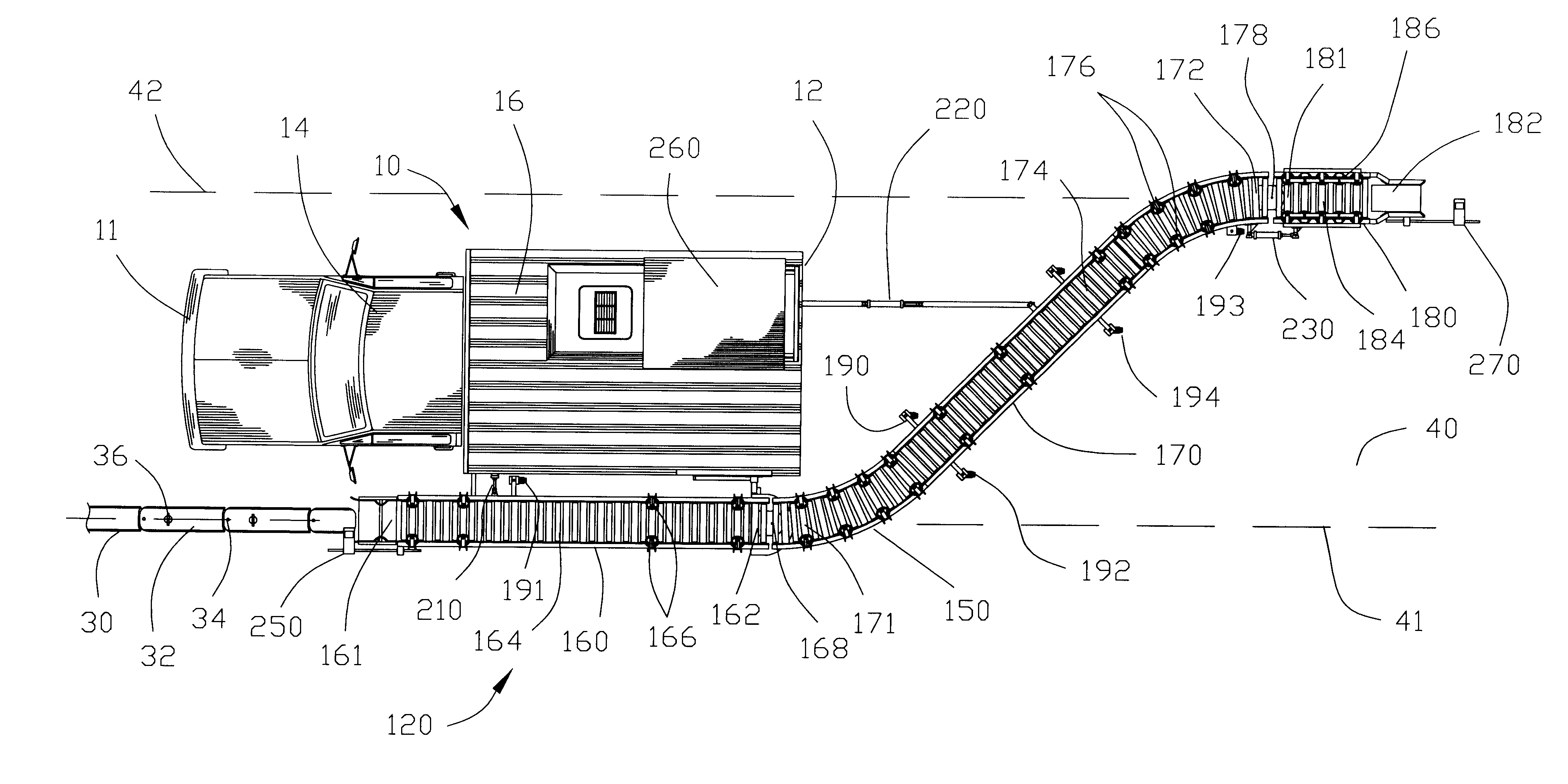 Apparatus for translocating lane divider