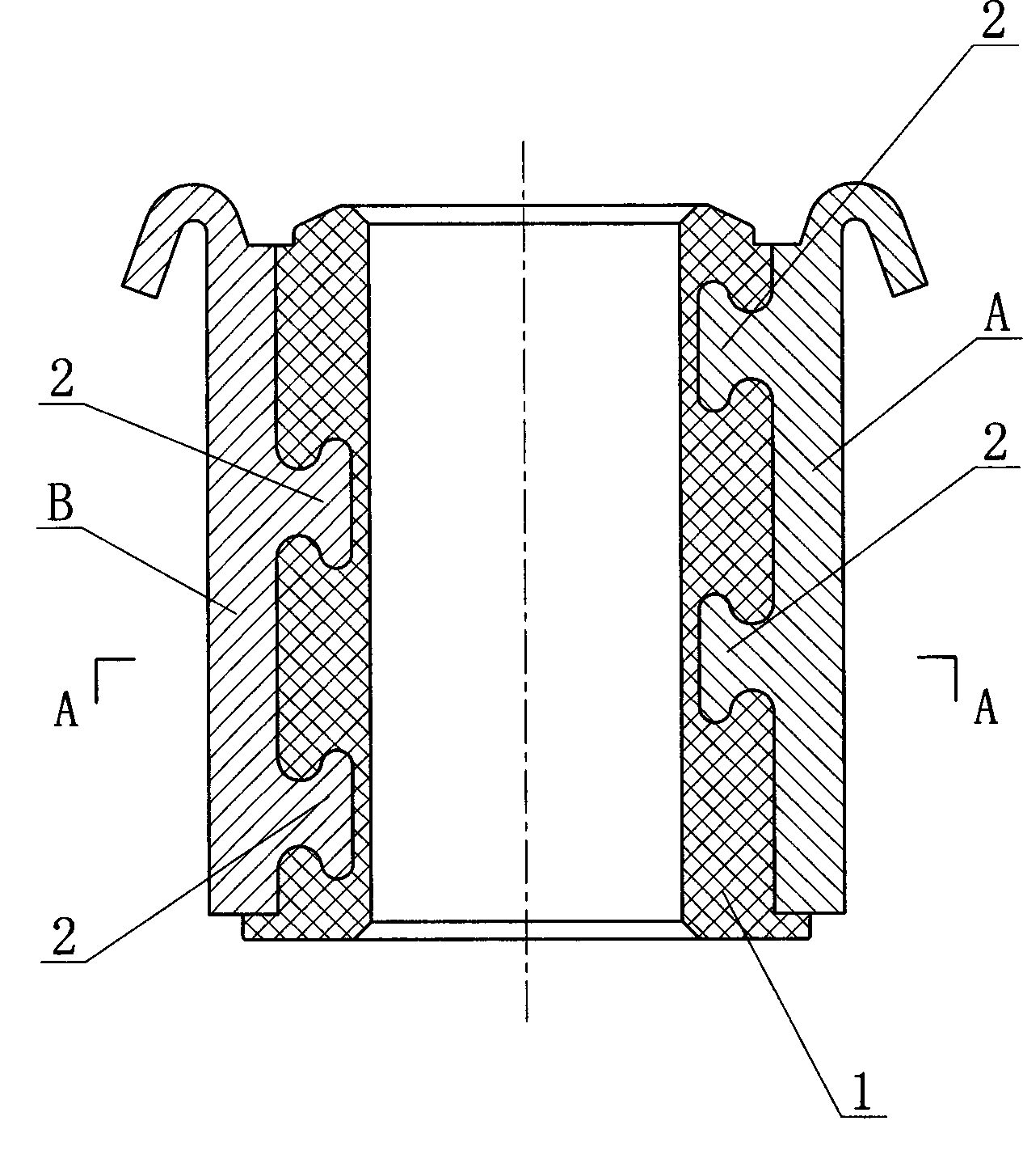 High-strength commutator