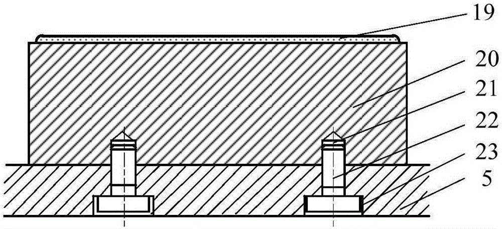 Changeable stepped damping thrust bearing