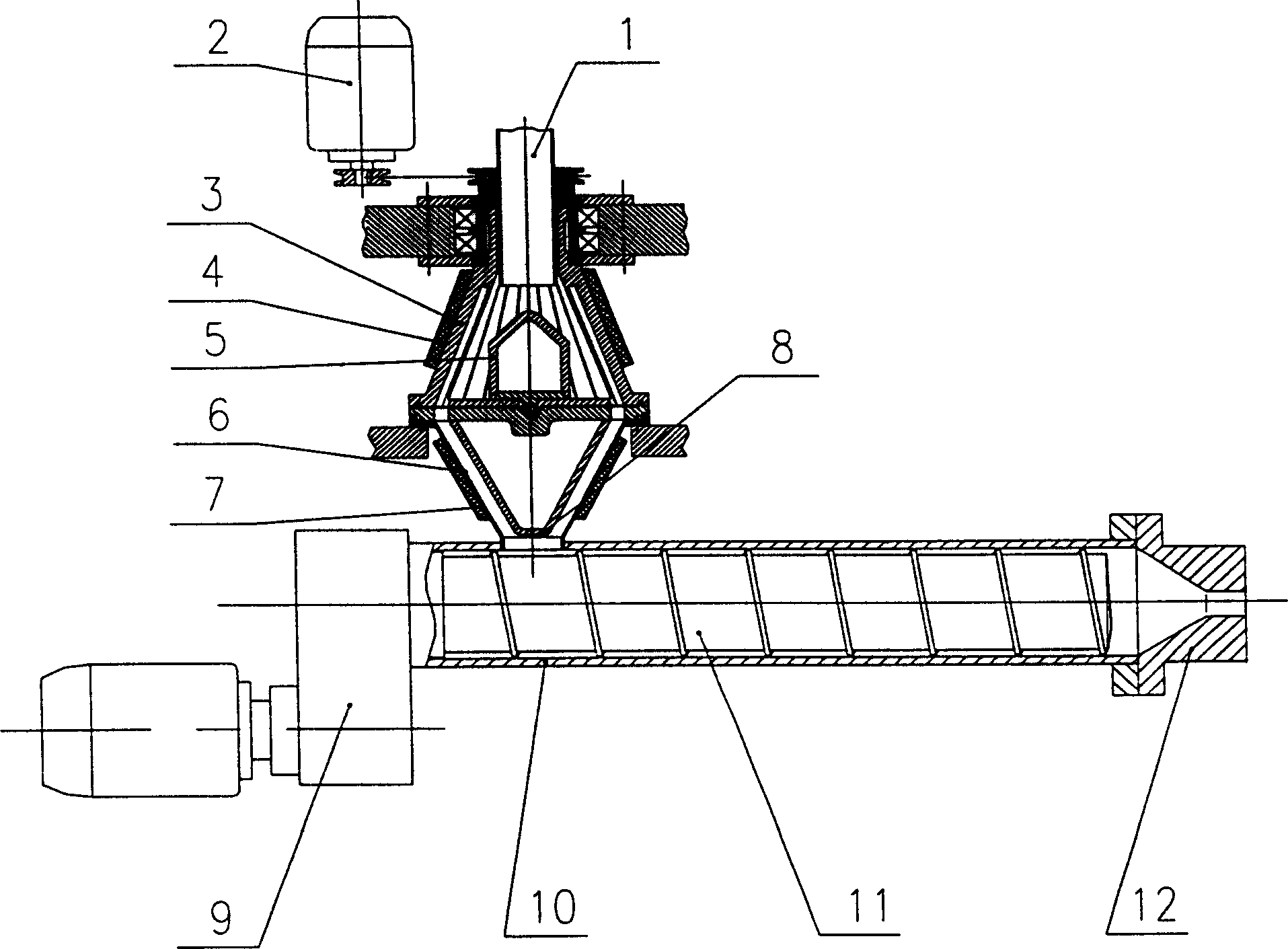 Centrifugal extruder