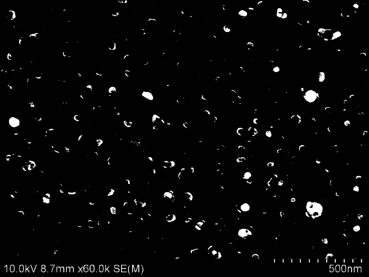 A kind of preparation method of thin film with Raman enhancement performance