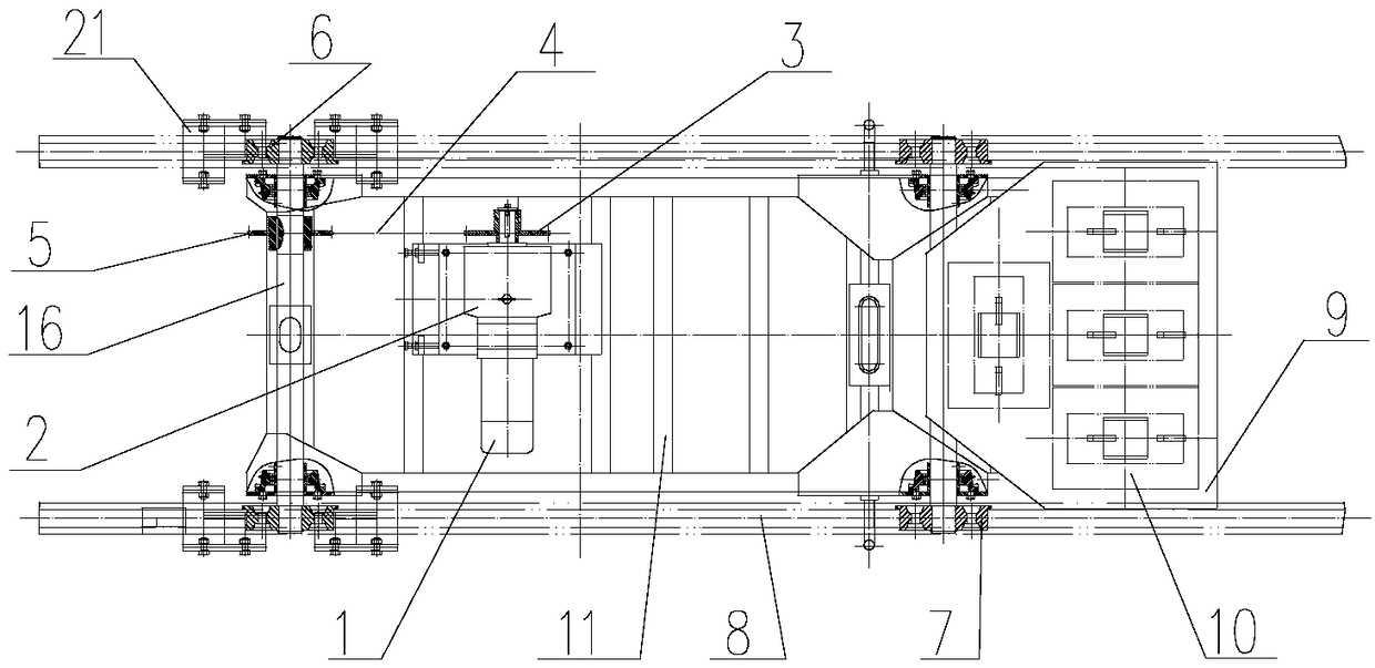 Floor type burner regulating device and using method