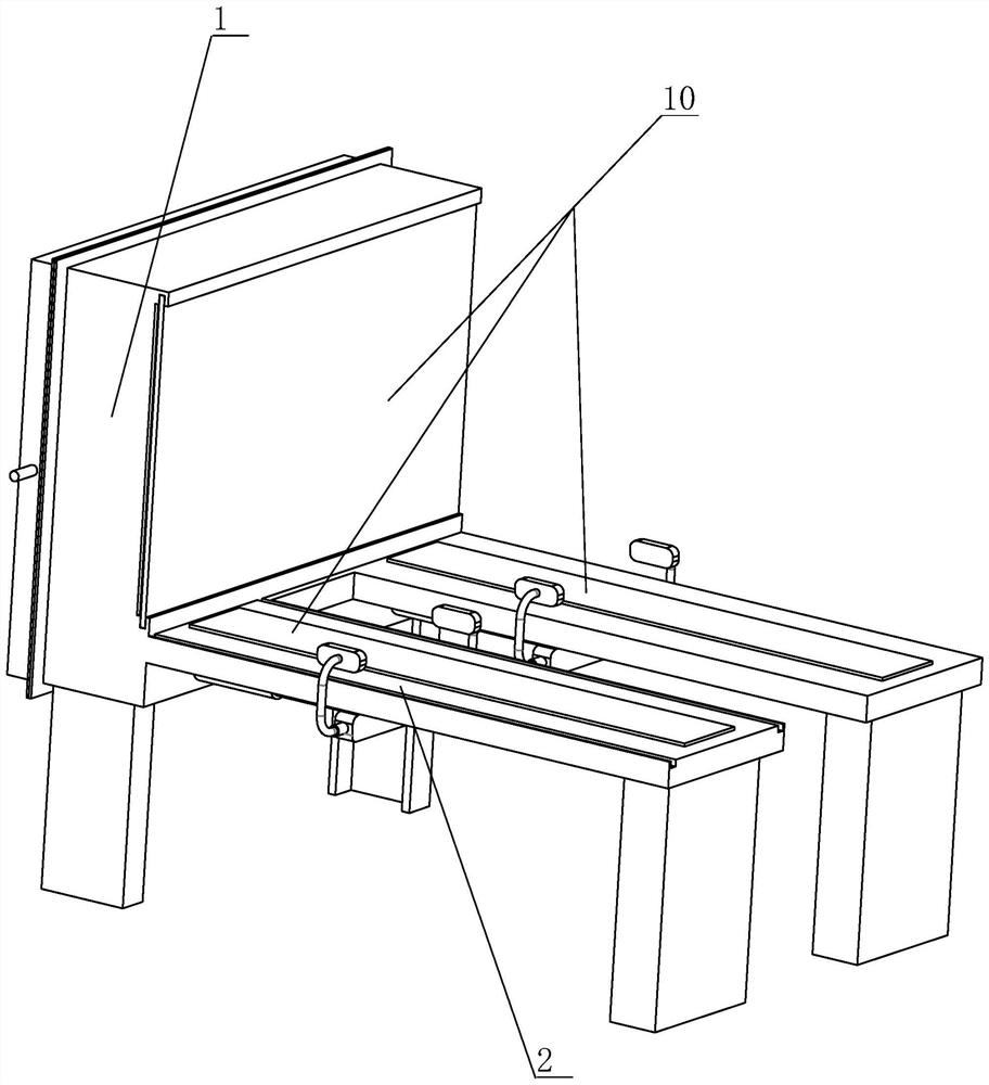 Pathological reflex detection device based on nerve center reflex principle