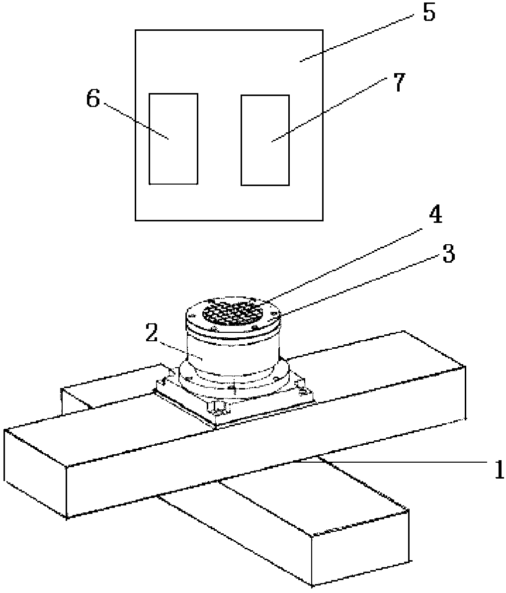 Wafer angular deviation automatic method based on vision