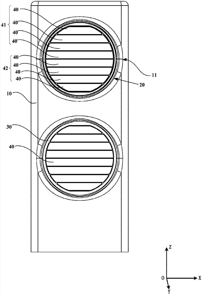 Indoor machine of floor type air conditioner