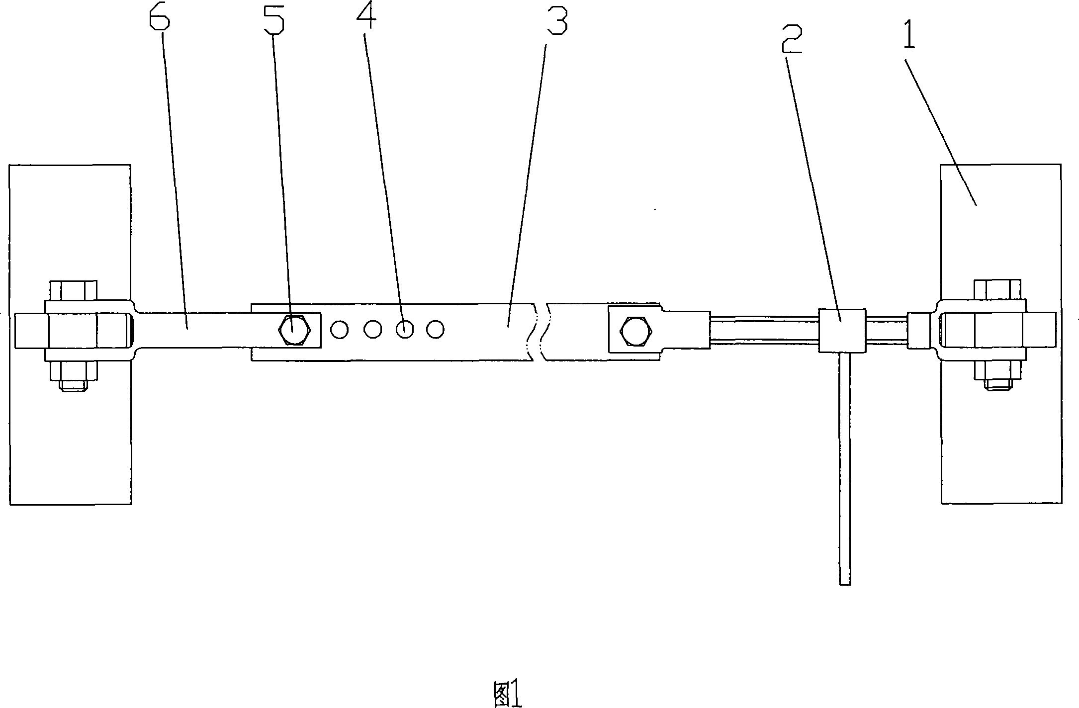 High-voltage power line tension insulator string forward spin live-wire altering method and two yoke plate device