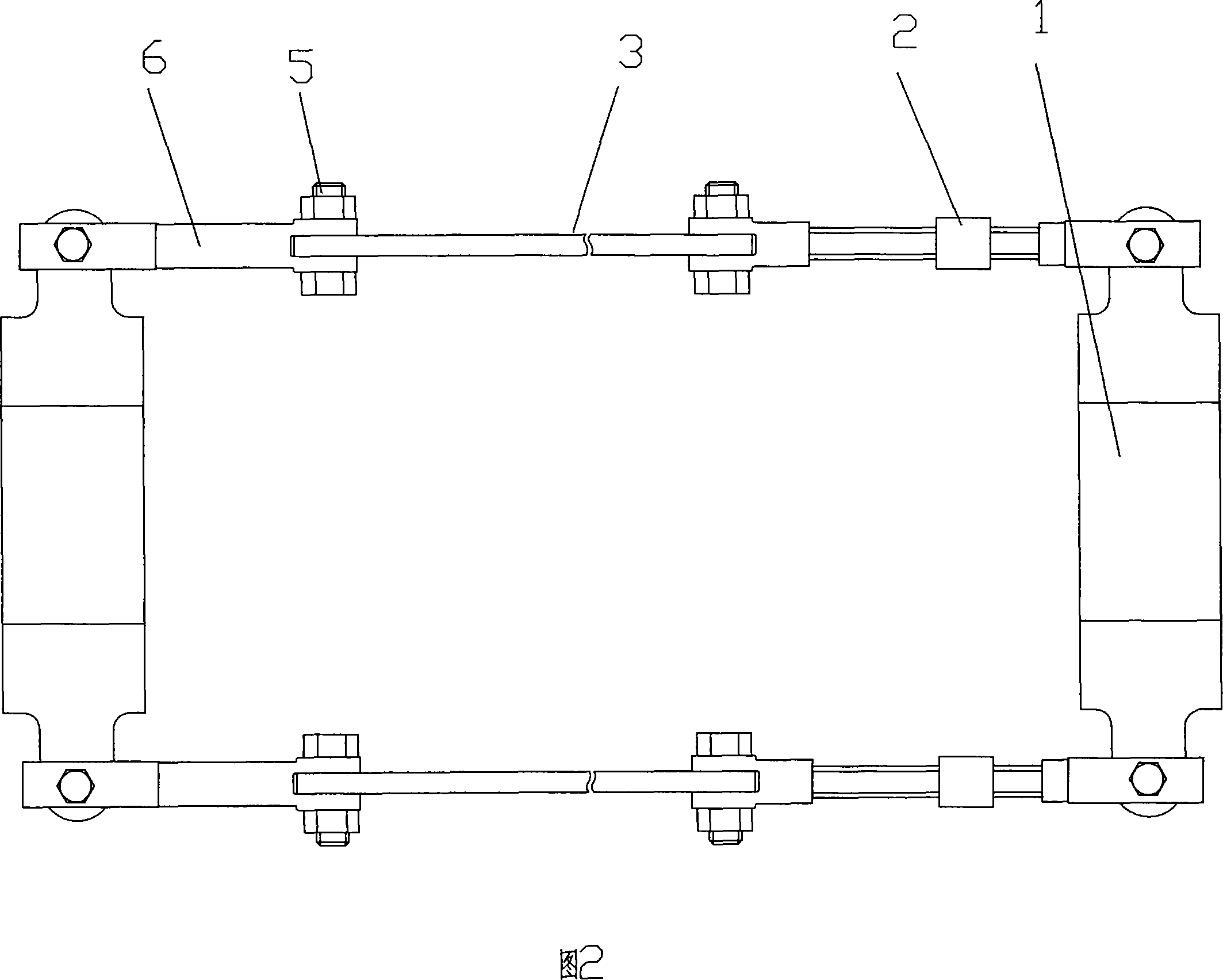 High-voltage power line tension insulator string forward spin live-wire altering method and two yoke plate device