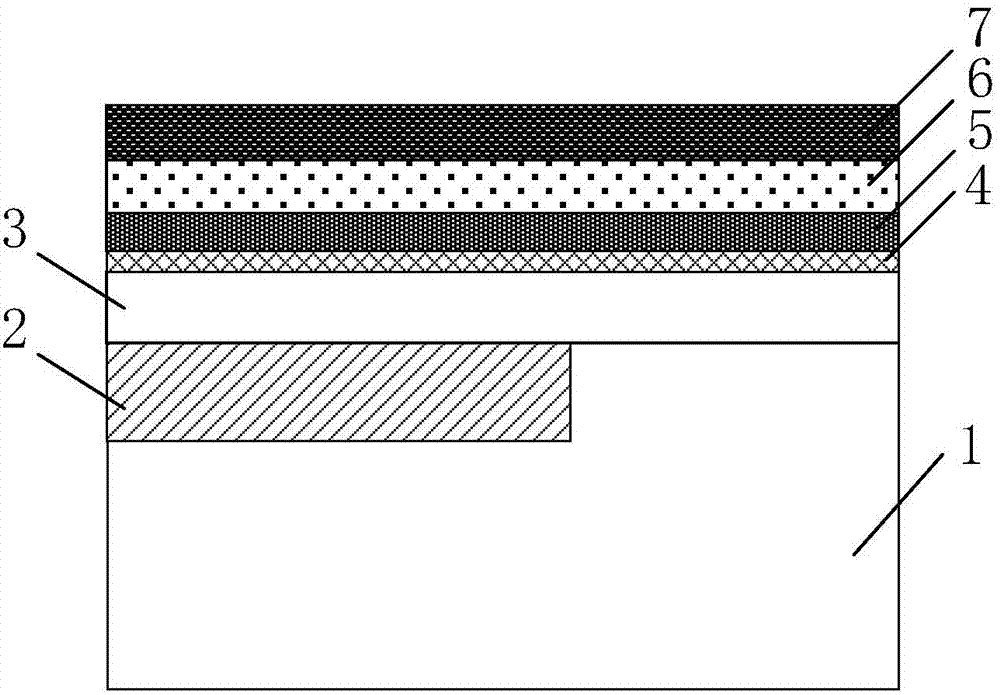 Resistive gate tunneling field effect transistor and preparation method thereof