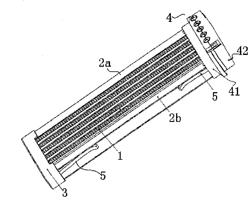 Electric heater for air conditioner of automobile