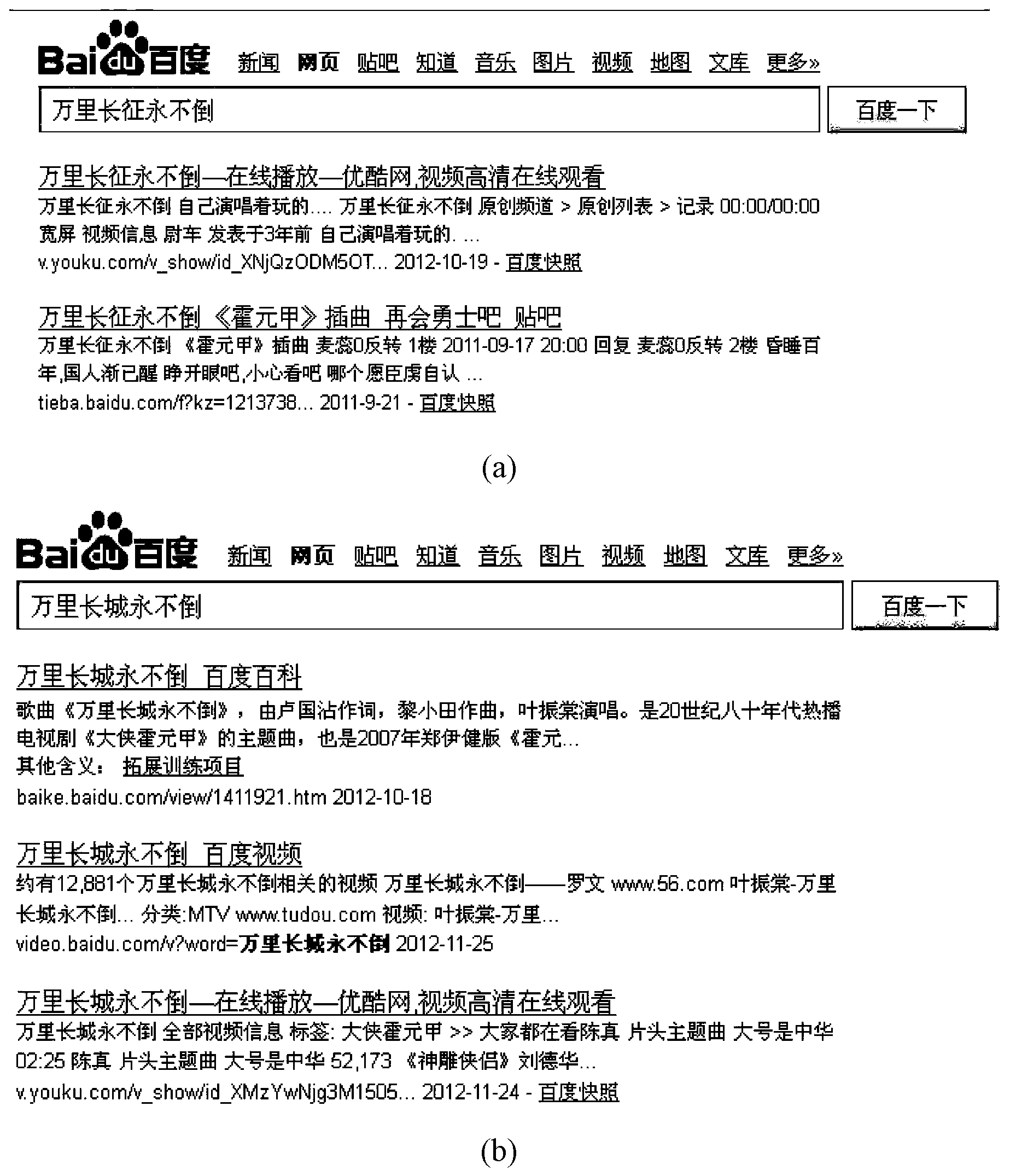 Method and method for digging non-recalled type error correction word of searching engine