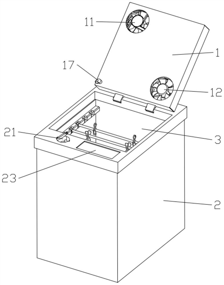 Mechanical device for cleaning rag