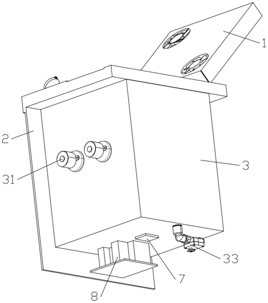 Mechanical device for cleaning rag