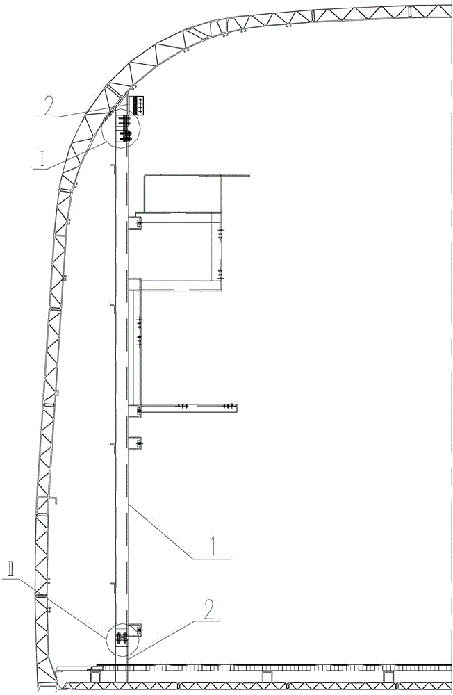 High-speed EMU skeleton thermal insulation device