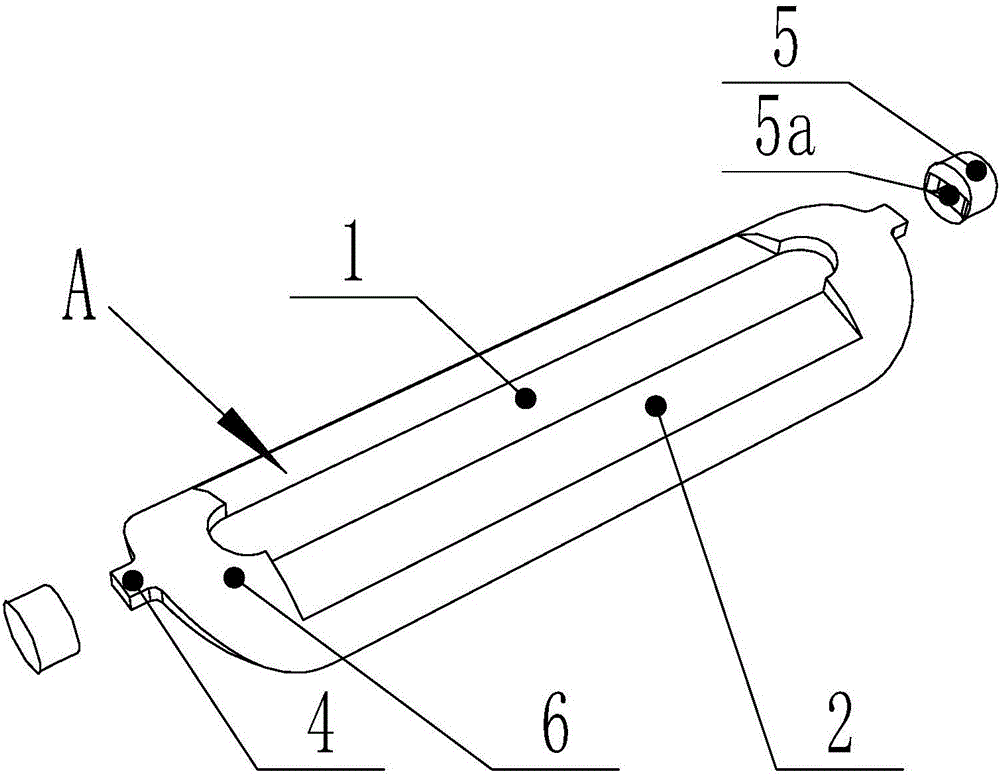 Ceramic bi-directional scraper bit and processing method thereof