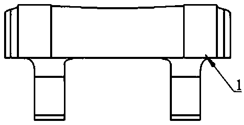 High-performance automobile support connecting piece