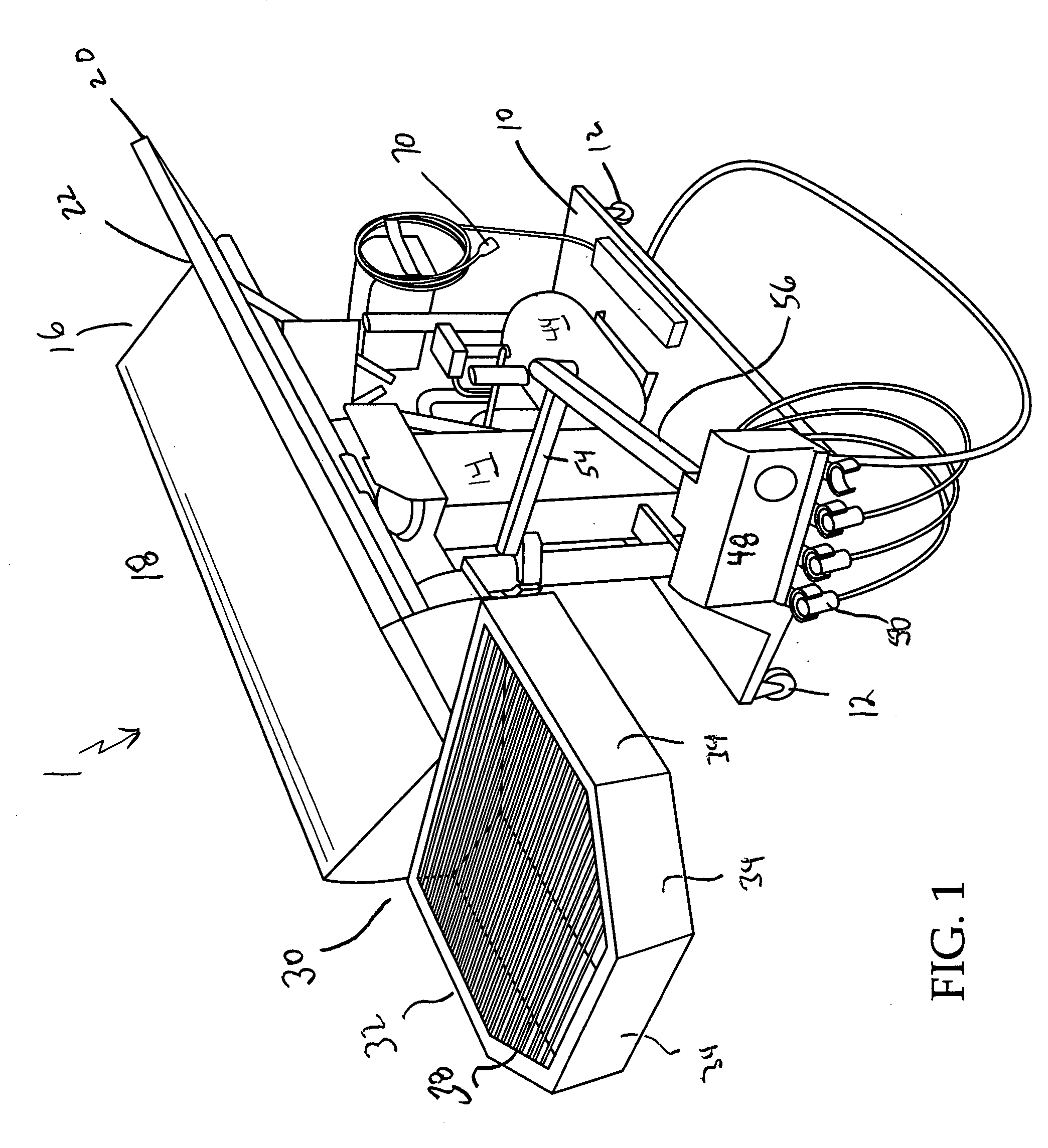 Mobile veterinary surgical table incorporating a dental operatory