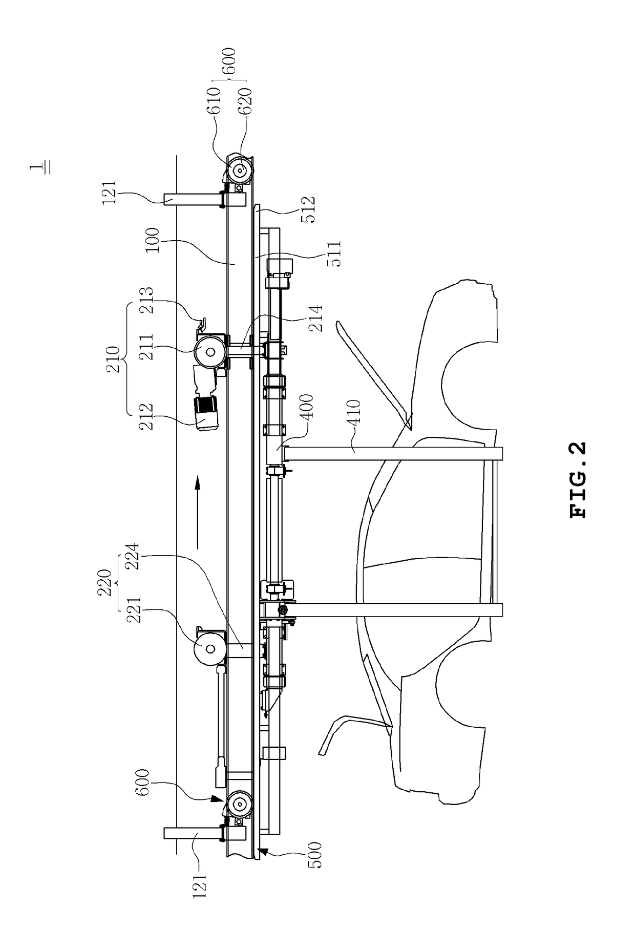 Overhead conveyor