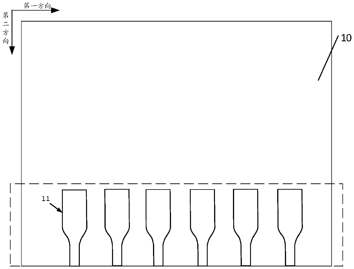 Chip-on-film package flexible circuit board, flexible circuit board and manufacturing method thereof