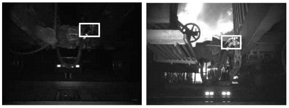 Method for automatically detecting handle loss fault of angle cock of railway wagon