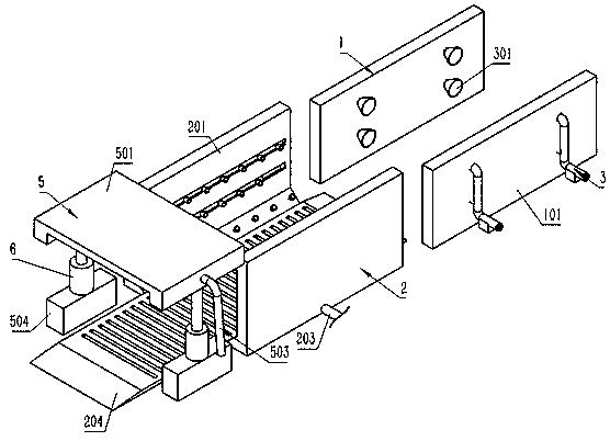 Flying dust treatment device for building construction site