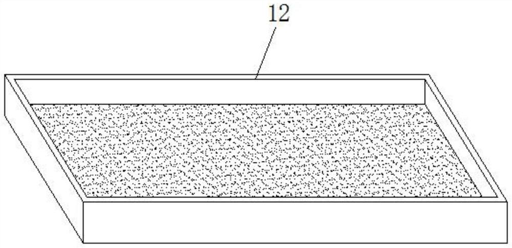 Film covering device for mobile phone tempered glass production