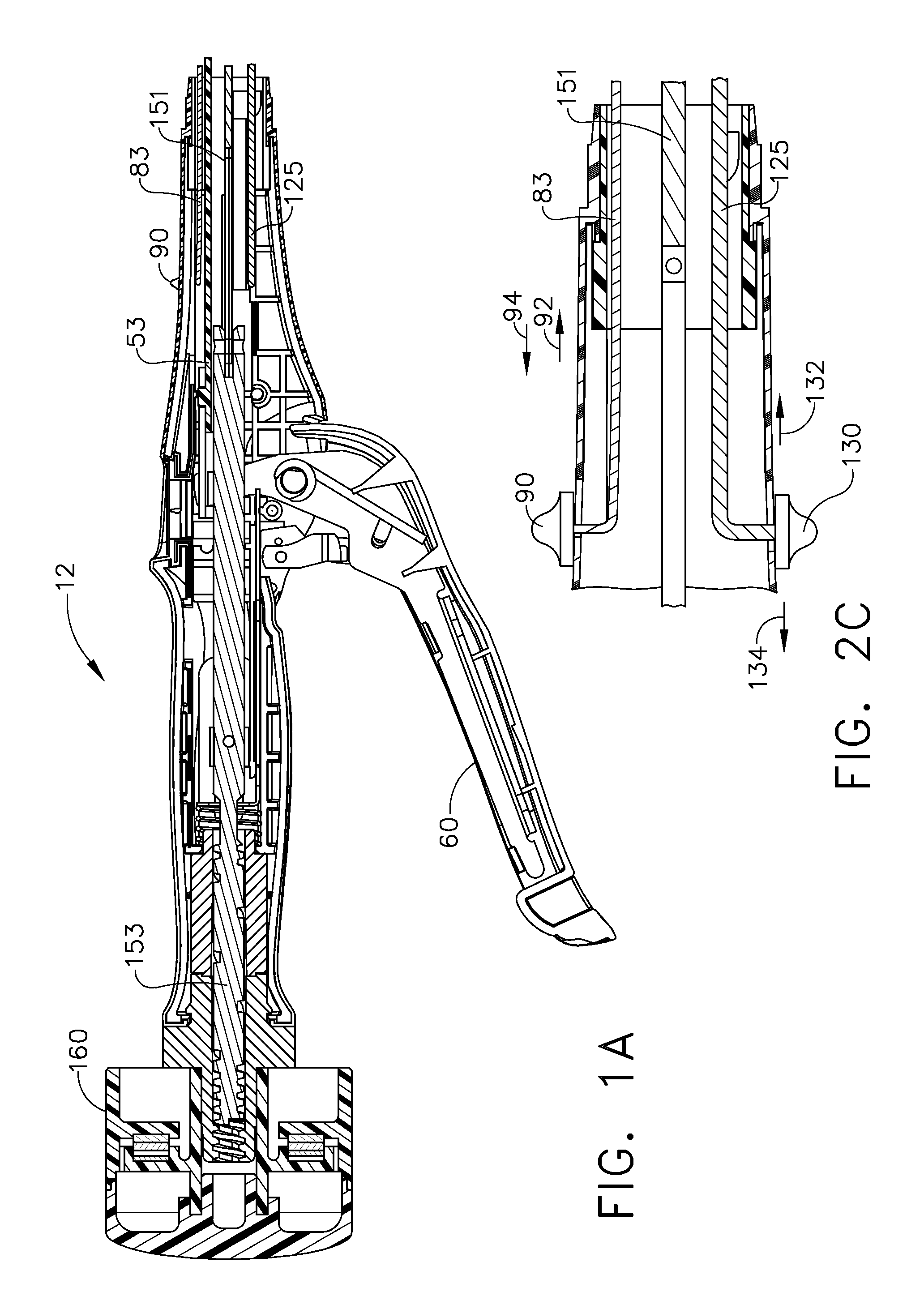 Surgical circular stapler with tissue retention arrangements