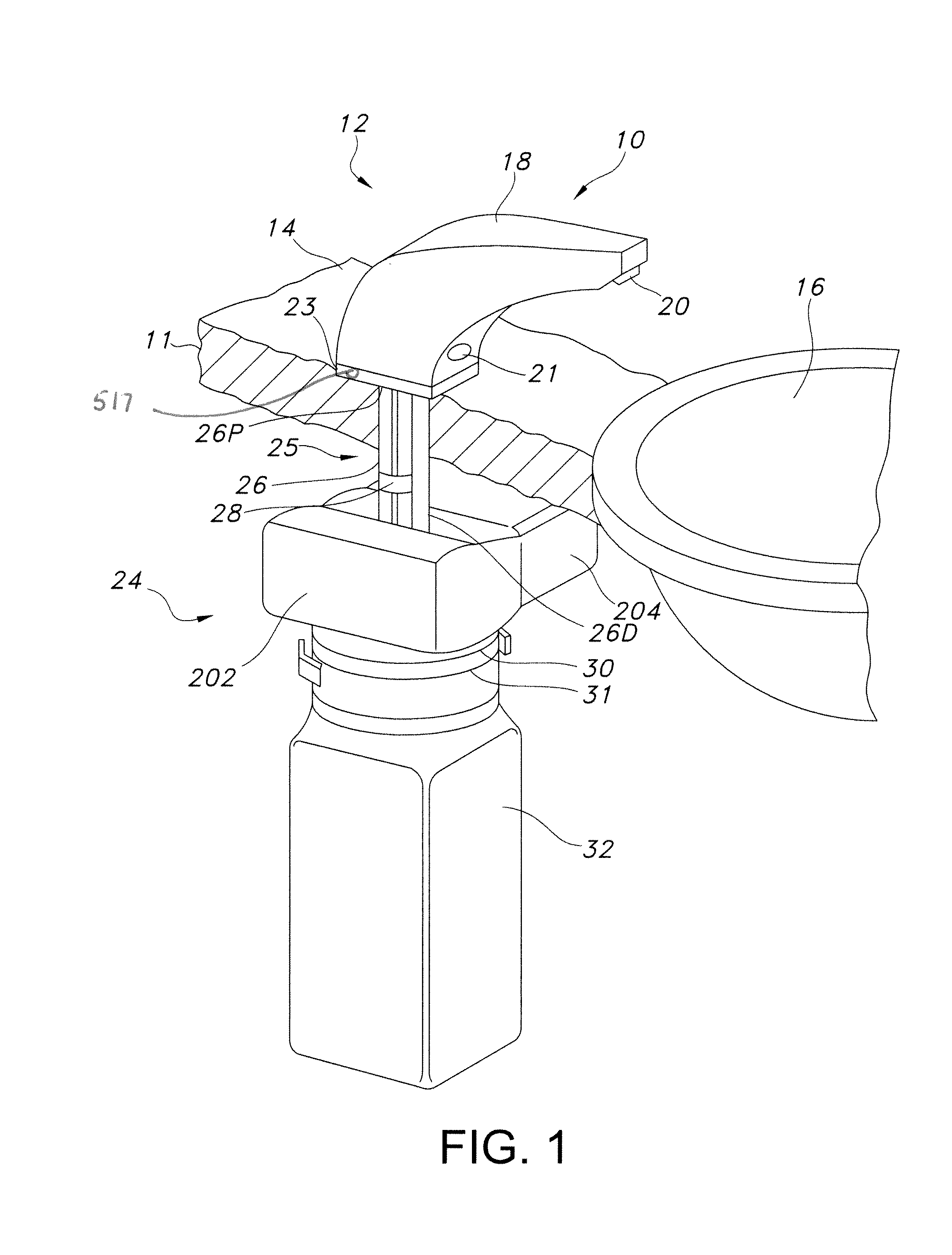 Fluid Dispenser with Cleaning/Maintenance Mode