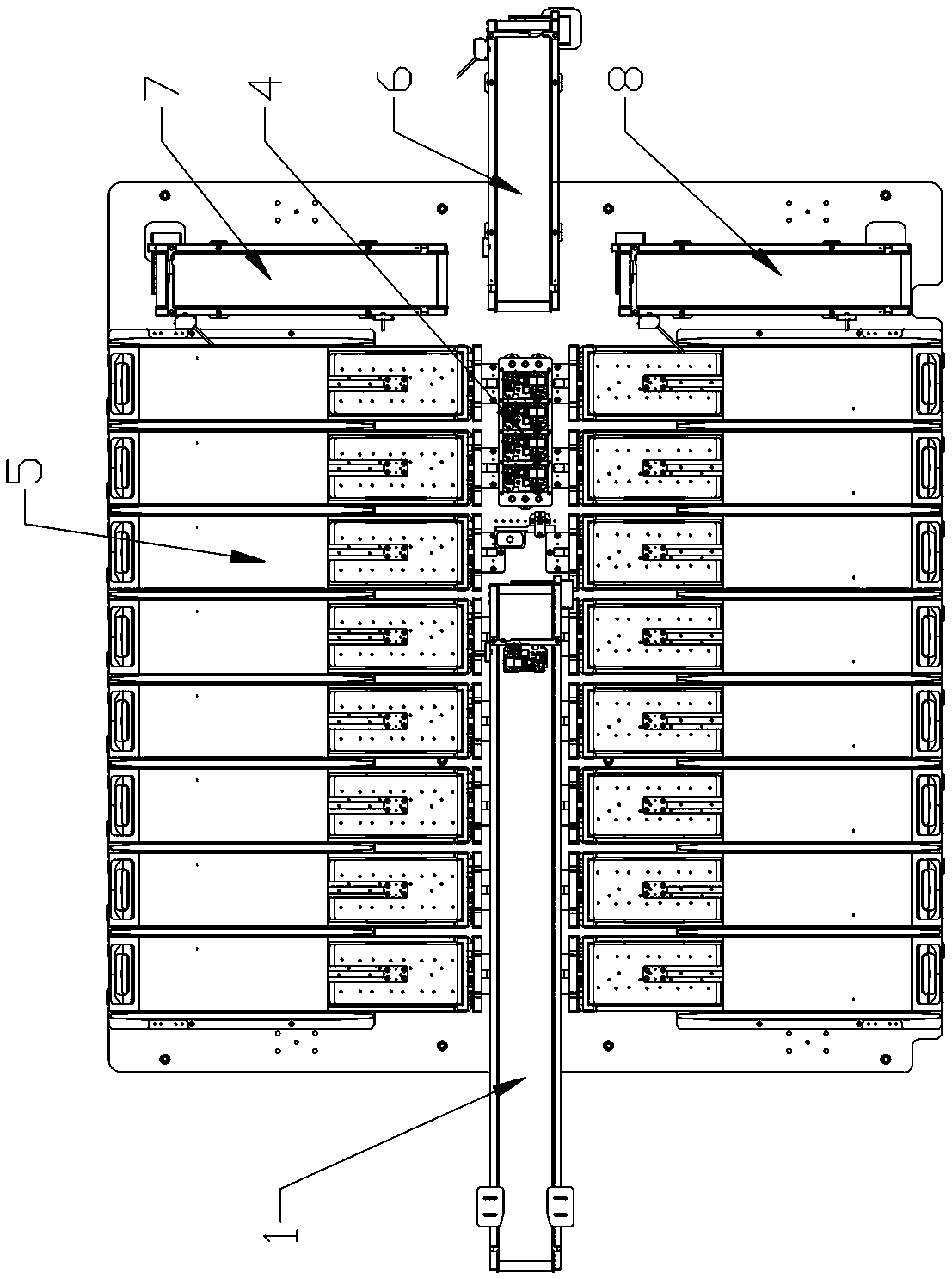 A method based on visual precise positioning of incoming materials to the test box