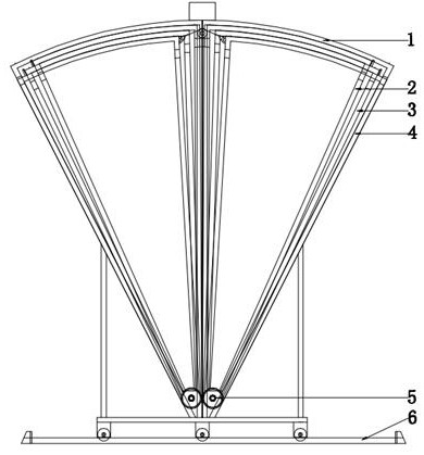 Foldable movable cover