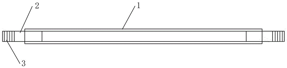 Connecting rod used for suction filtration machine dewatering system