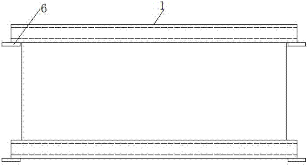 Auxiliary-heating uniform-heating high-temperature-heating-furnace inner cavity for induction heating of metal sheet band