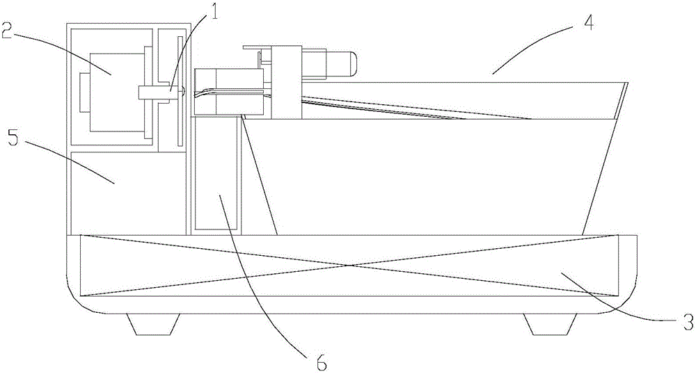 Full-automatic snail shell breaking machine