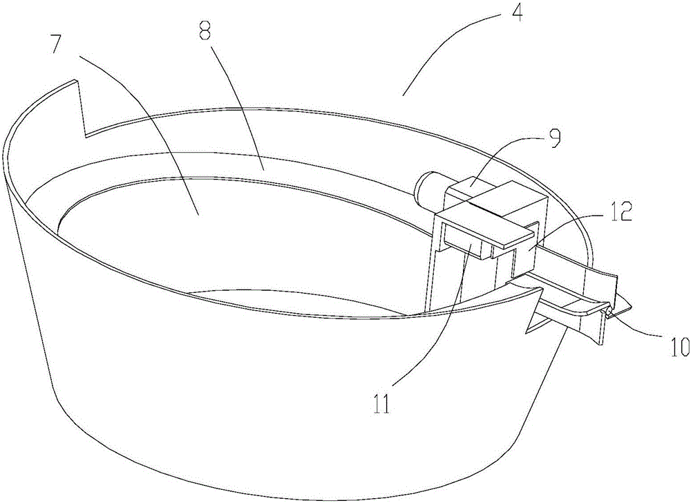 Full-automatic snail shell breaking machine