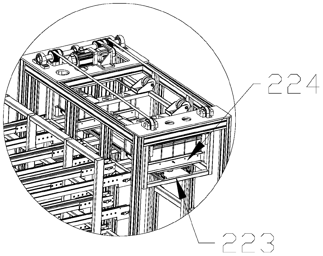 In-flight meal automatic catering system