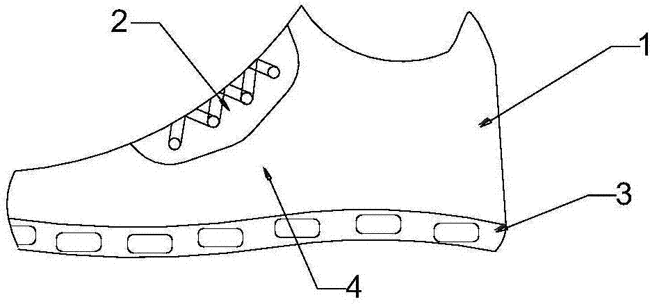 Sports shoe with electromagnetism energy recovering system