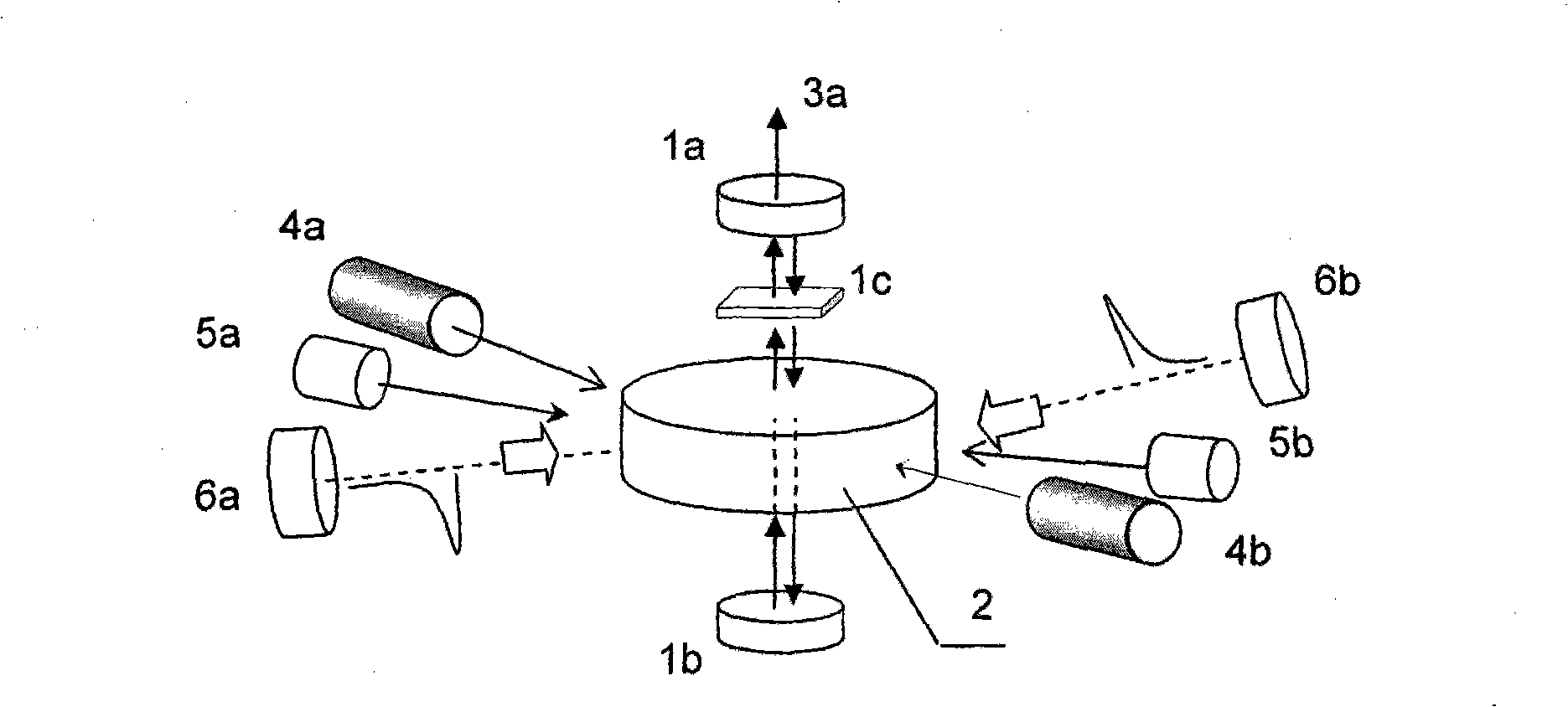 Cooling method for gain medium in solid laser and low interior heat solid laser