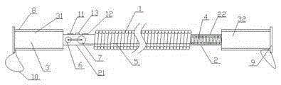 Variable-force arm power exercise apparatus with high safety performance