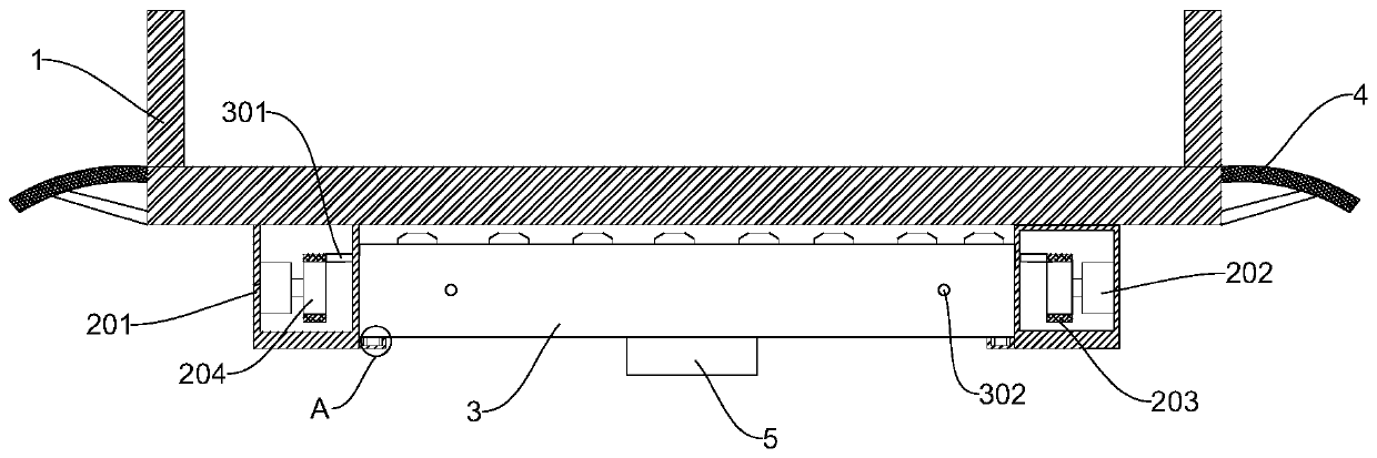 Bridge construction safety monitoring device