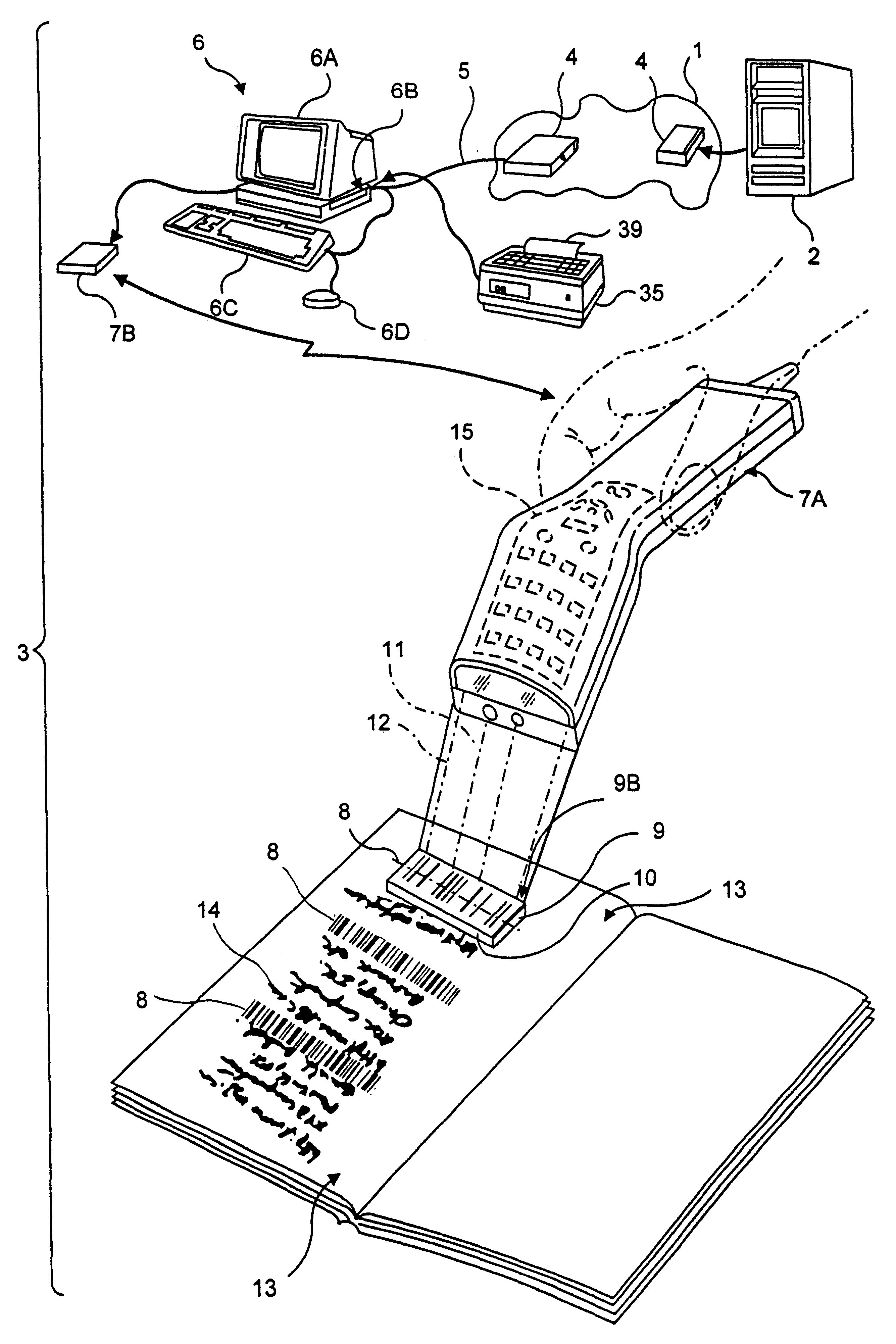 Web-based television system and method for enabling a viewer to access and display HTML-encoded documents located on the World Wide Web (WWW) by reading bar code symbols printed in a WWW-site guide using a wireless bar-code driven remote control device