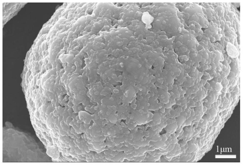 A kind of double modified high nickel ternary material and preparation method thereof