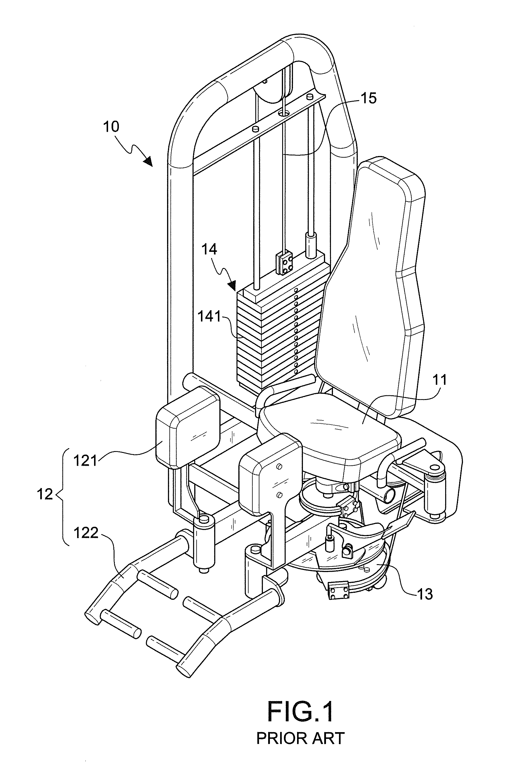 Strength training control device using motor assembled beam-type load cell