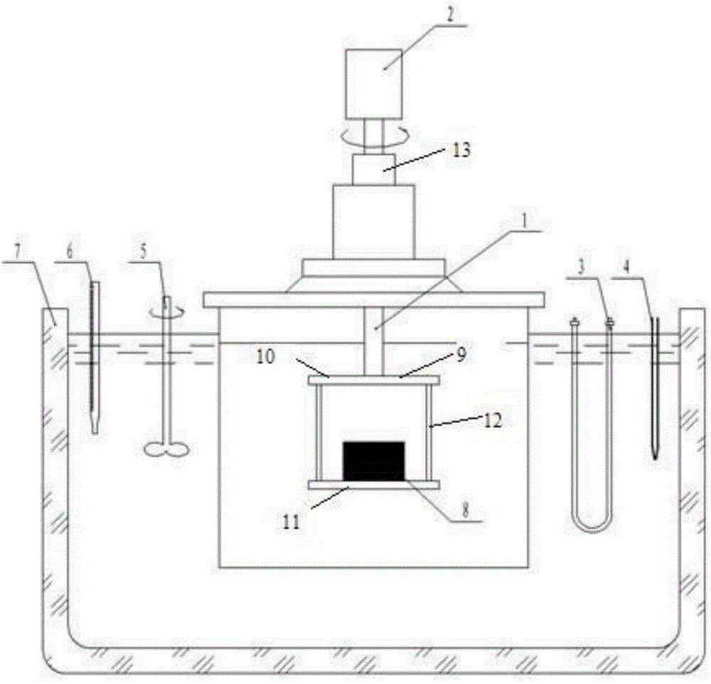 Methylamine halogenated plumbate compound large-size crystal growth method and device