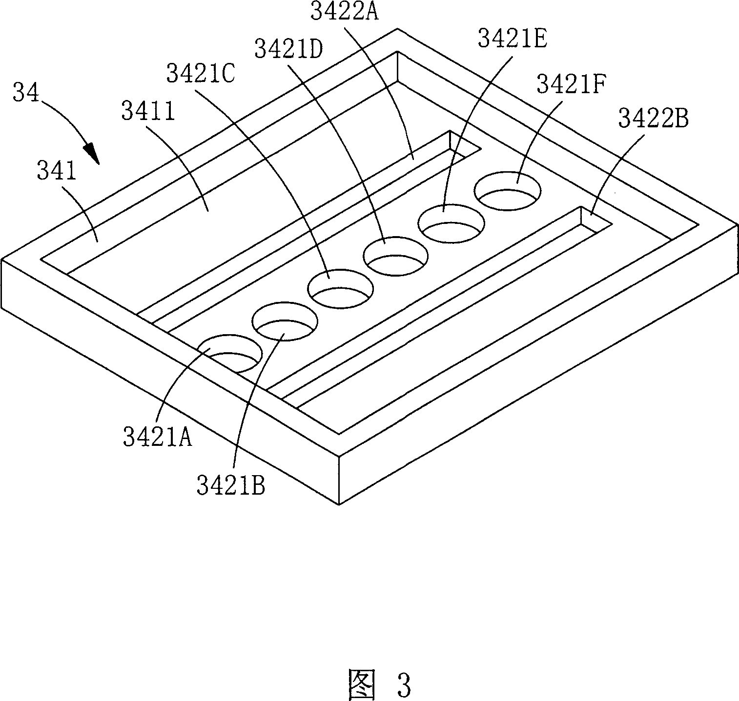 Capsulation structure of white LED