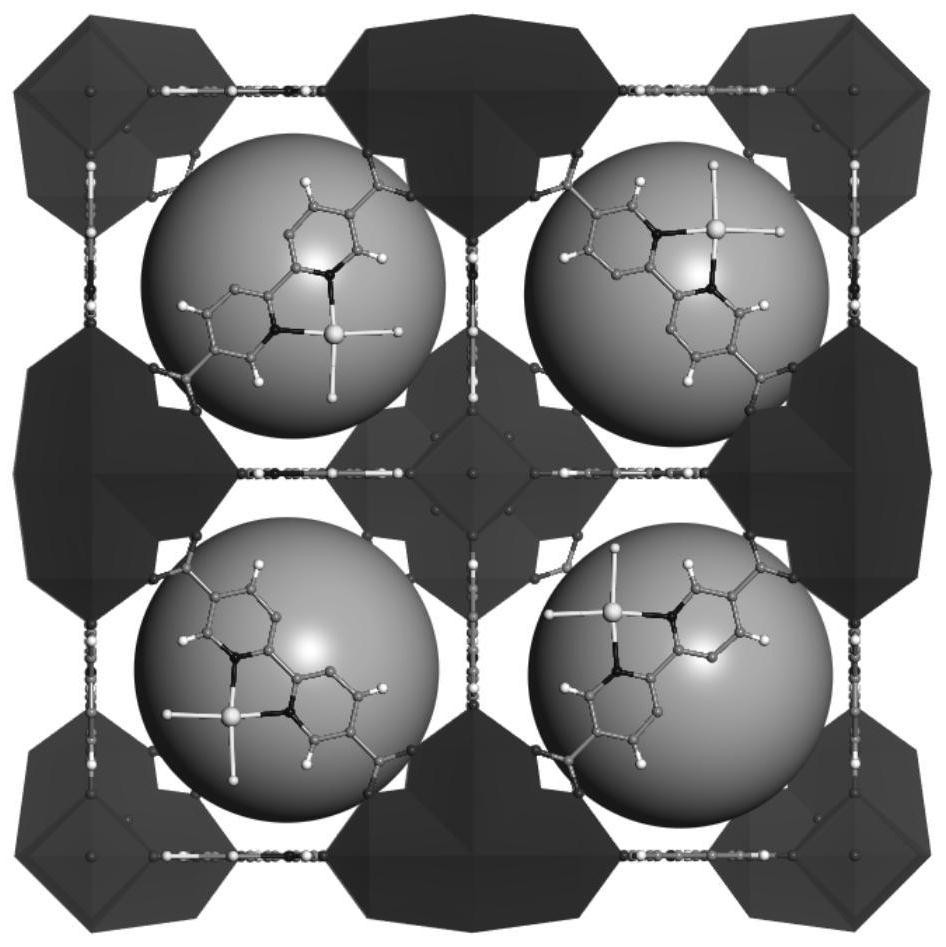 Th-MOF loaded Cu-based single-site catalytic material as well as preparation method and application thereof