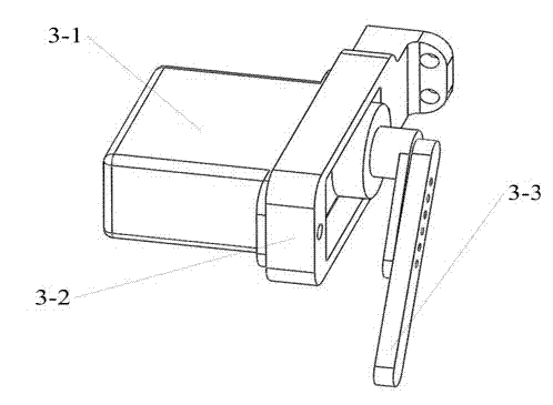 Folding hopping robot