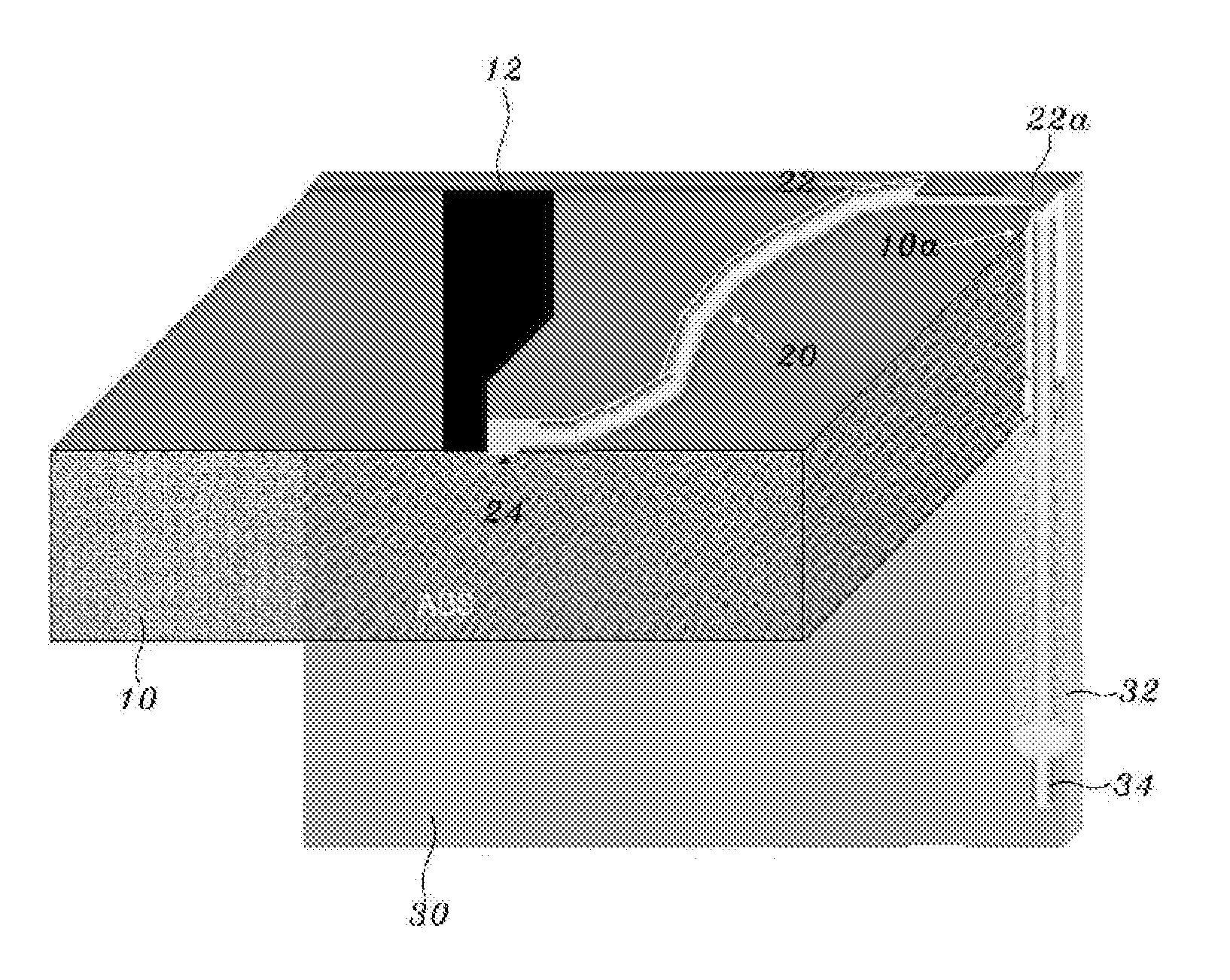 Structure for light coupling in heat-assisted magnetic recording