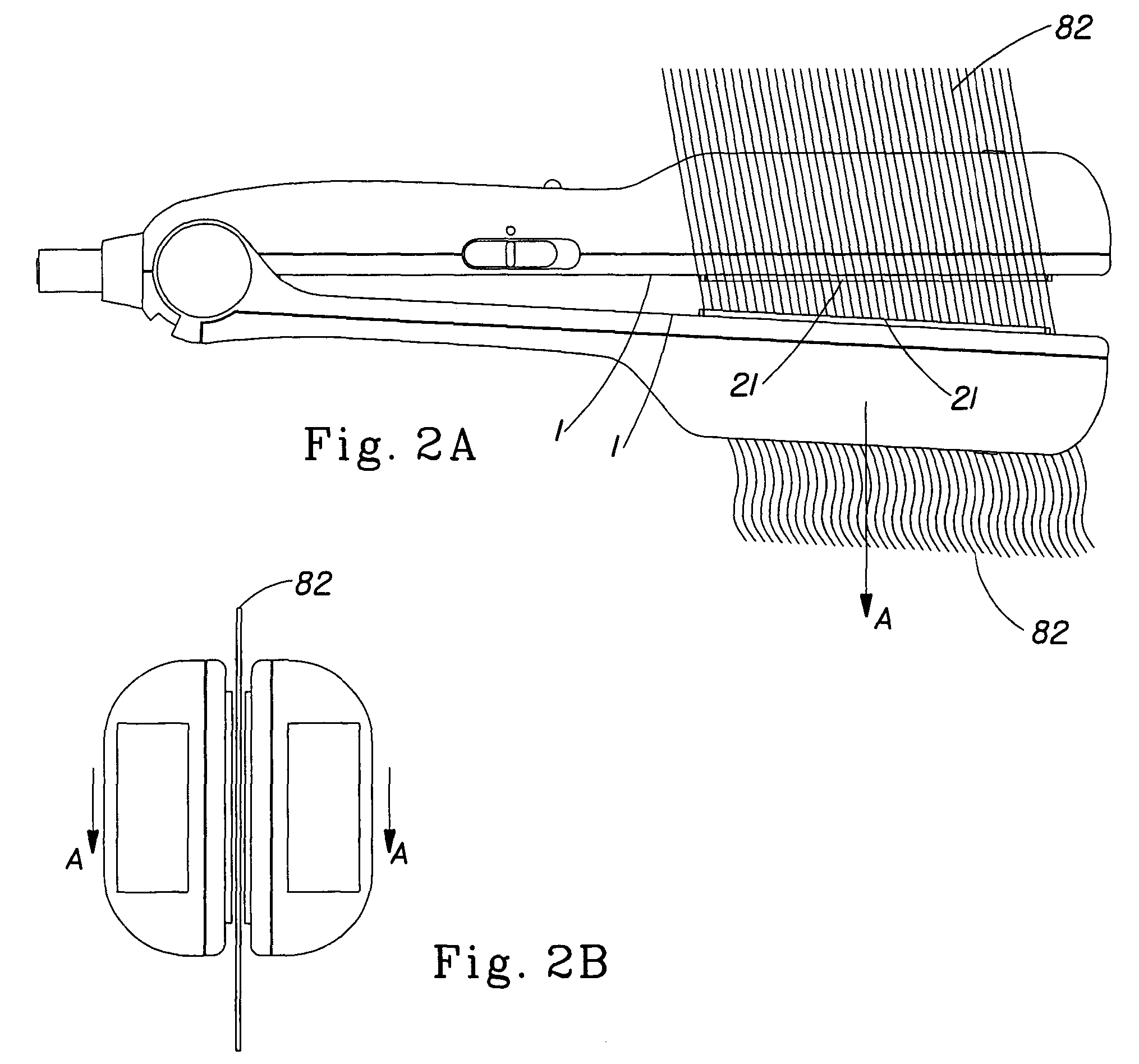 Device for achieving smooth and straight hair