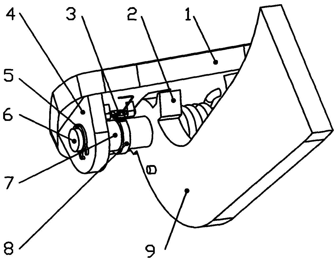 Automobile clutch pedal self-adaptive regulating structure